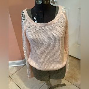 Lightweight knitted look sweater